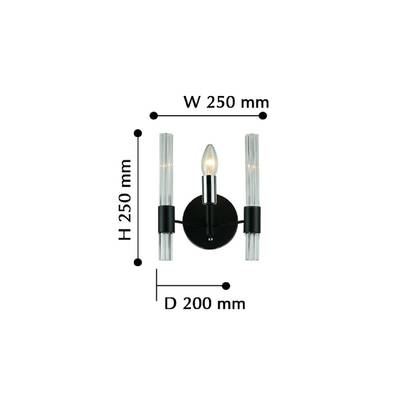 Бра Supreme 2490-1W, 1*E14*40W. ТМ F-Promo