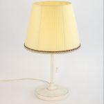 Citilux Линц CL402723 Настольная лампа патина с кремовым абажуром