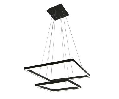 08227,19(4000K) Люстра Альтис черный w60+40 h200 Led 60W (4000K)