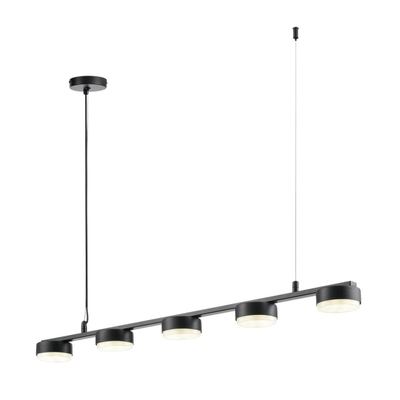 8117/5 COMFI LN26 236 черный, металл Подвесной светильник LED GX53 5*7W 220V TORINA