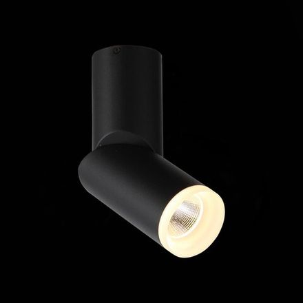 ST107.402.10 Светильник потолочный Черный LED 1*10W 3000K 780Lm Ra&gt;80 24 D50xH168 170-240V