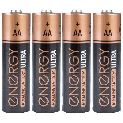 Батарейка алкалиновая Energy Ultra LR6/4B (АА)