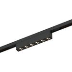 ST666.446.05 Магнитный трековый светильник Черный LED 1*5W 4000K 220Lm Ra&gt;90  IP20 L100xW10xH18 24V
