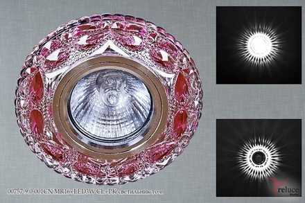 00757-9.0-001CN MR16+LED3W CL+PK светильник точ.
