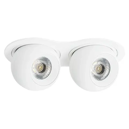 i6266262 Светильник INTERO LED 9W*2 850LM*2 24G БЕЛЫЙ 3000K (217626+217062+217062)
