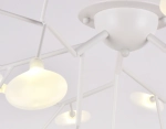 Потолочная люстра TR3011/27 WH/FR белый/матовый G4*27 max 20W D730*430 (лампы LED G4 1.5W 4200K в комплекте)