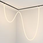 Трековый подвесной светильник Tau Exility 3000K 100Вт 360°, TR101-2-100W3K-B. TM Maytoni