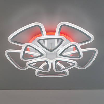 Citilux Мальта Смарт CL234A290E RGB Умная люстра Белая