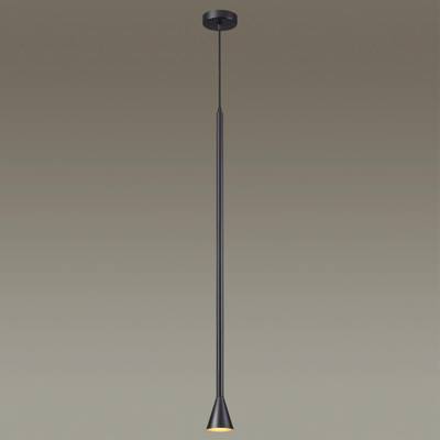 3884/1B HIGHTECH ODL20 477 черный/металл Подвесной светильник LED GU10 7W 220V PIPA