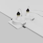 Встраиваемый светильник Gyps Modern GU10х2, DL002-GU10-02-W. TM Maytoni