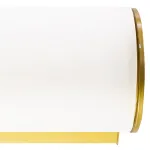 801813 Светильник настенный BLANDA 1х40W E14 ЗОЛОТО/БЕЛЫЙ Lightstar