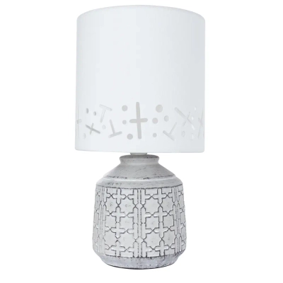 Декоративная настольная лампа Arte Lamp BUNDA A4007LT-1GY, 1хE14