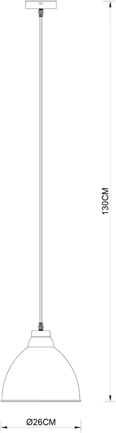 Подвесной светильник Arte Lamp BRACCIO A2055SP-1AB, 1хE27