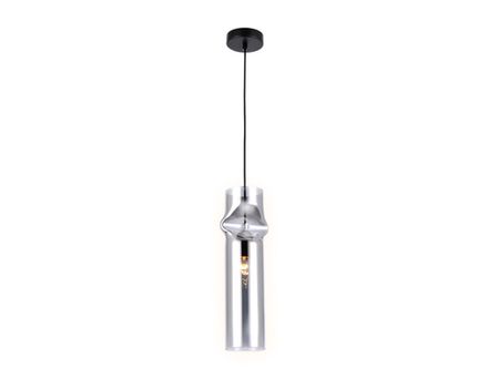 Подвесной светильник TR3561 BK/SM черный/дымчатый E27 max 40W D130*1200