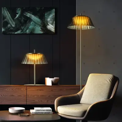 794718 Торшер NAPOLI LED 12W 700LM КОФЕЙНЫЙ/ПЕПЕЛЬНЫЙ 3000K Lightstar