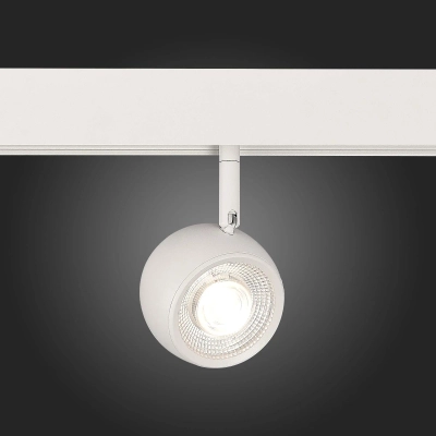 ST355.546.10 Магнитный трековый светильник Белый LED 1*10W 4000K 470Lm Ra>80 36° IP20 L120xW50xH176 48V