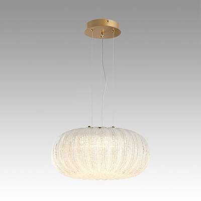 7720/36L PIKO LED SN 42 Светильник металл/стекло/прозрачный/золотой LED 36Вт 3000-6500K D400 IP20 пульт ДУ ANGELO