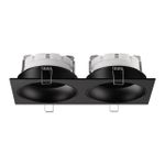 371008 WIR NT25 568 черный Светильник встраиваемый IP20 GX53 12W 220-240V GEMINI