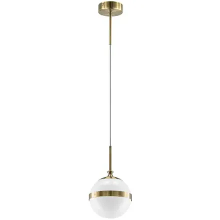 813111 Подвес GLOBO 1х40W E14 electroplating bronze/white Lightstar