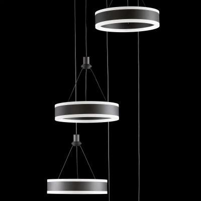 Citilux Дуэт CL719051 LED Подвесной светильник Чёрный