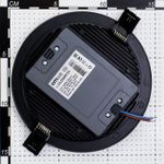 Citilux Омега CLD50R151 LED Встраиваемый светильник с диммером Матовый Хром