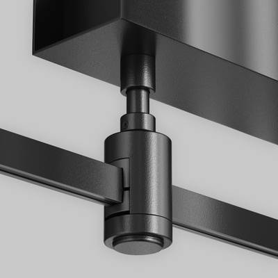 Основание потолочное Short для блока питания с вводом питания Flarity черный, TRA156C-BB1-B. TM Maytoni