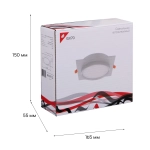 70001-9.0-001LD GX70 WT светильник точечный Reluce Technical, GX70х1