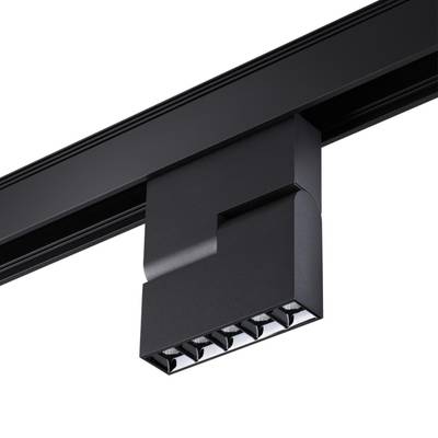 358535 SHINO NT21 049 черный Трековый светильник для низковольного шинопровода IP20 LED 4000K 12W 48V KIT