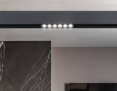 Светильник светодиодный для шинопровода Magnetic GL4019 BK черный IP20 6W 4200K 48V 24° 115*22*45