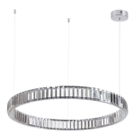 4930/45L L-VISION ODL24 591 хром/прозрачный металл/хрусталь Люстра LED 45W 4000K 5350Лм VEKIA