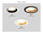 Встраиваемый точечный светильник MR16 A8921 WH/BK белый/черный MR16 GU5.3 D92*24
