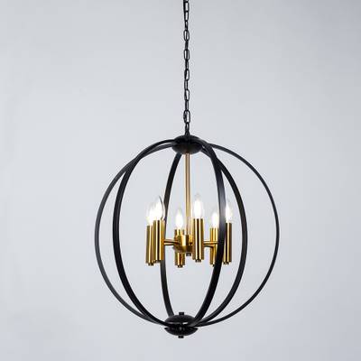 Подвесная люстра Arte Lamp CASTULA A7013SP-6BK, 6хE14