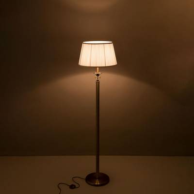 Citilux Гера CL433913 Торшер с абажуром Бронза