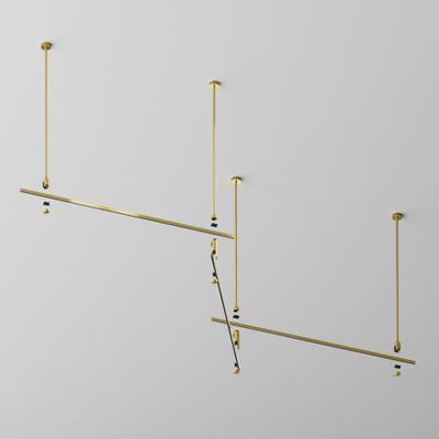 Шинопровод 1 м Flarity латунь, TRX154-111BS. TM Maytoni