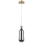 808038 Подвес FORMA 1х10W (led) E14 ШАМПАНЬ/ДЫМЧАТЫЙ