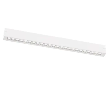 Светильник трековый светодиодный Magnetic SMART 220V 25mm GL8080 WH белый IP20 18W 3000-6000K 24° 410*25*41