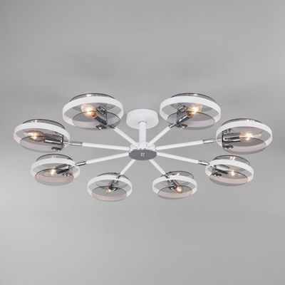 Умный потолочный светильник в стиле лофт 70121/8 белый Smart