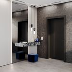 VLS020202 Выключатель встраиваемый VOLTUM S70 двухклавишный с подсветкой 10А, (белый матовый) (ТМ Maytoni)