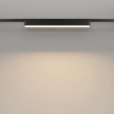 Трековый светильник Базис / Basis Radity 3000K 16Вт 120°, TR080-1-18W3K-B. TM Maytoni