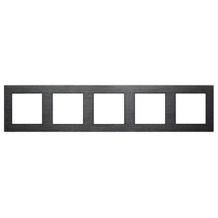 Рамка алюминиевая FRM-PRESTO-ALS-5-BK (Arlight, -)