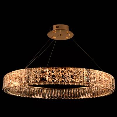 Люстра подвесная Ravissement Gold FL1057-10P, LED