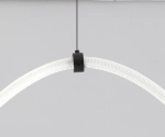 08031K-300,19(3000-6000K) Подвес диммируемый Венди черный L300 d2,2 Led 72w (3000-6000K) с пультом ДУ
