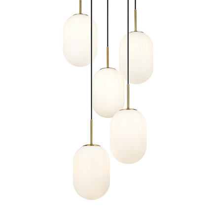 Подвесной светильник Sharlot FR1012PL-05BS, E14х5. TM Maytoni