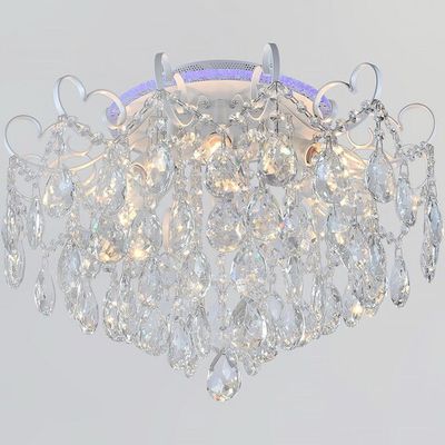 04024-0.3-06 WH+SILVER PN+RGB светильник потолочный