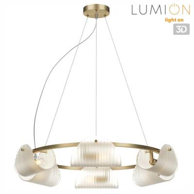6571/6 NEOCLASSI LN25 медный/белый/металл/стекло Люстра E14 6*60W 220V FIORO