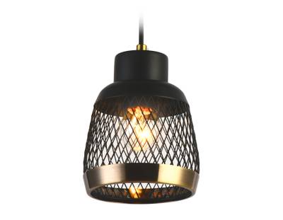 Подвесной светильник TR8005 SB/BK бронза/черный E27 max 40W D125*915