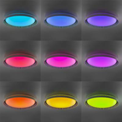 Citilux MEGA CL752452G LED RGB Светильник с пультом Белый+Клён