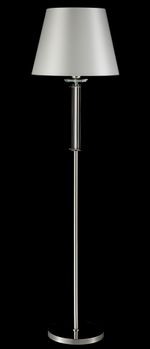 Торшер Crystal Lux NICOLAS PT1 NICKEL/WHITE 3400/601