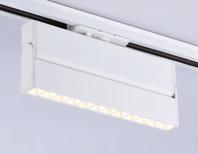 Светильник светодиодный трековый GL6815 WH белый LED 12W 3000K 24° 230*22*87