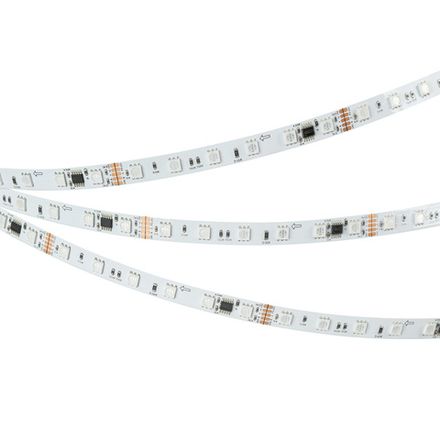 Светодиодная лента DMX-B60-10mm 24V RGB-PX6 (14 W/m, IP20, 5060, 5m) (Arlight, бегущий огонь)